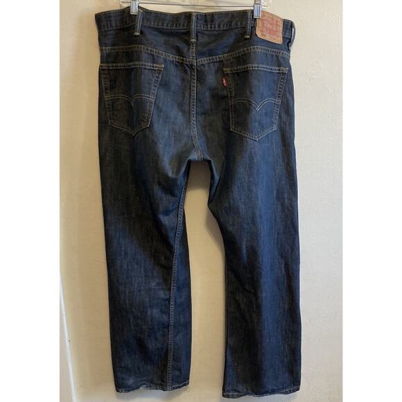 Levi's 569 Jeans Mens Size **40x28 Dark Blue Denim Y2K Baggy Loose Fit - Picture 1 of 16